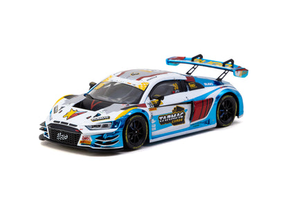TARMAC WORKS 1/43 Audi R8 LMS GT3 evo II Macau GT Cup - FIA GT World Cup 2024 - Race Version #30 Uno Racing with A4 poster