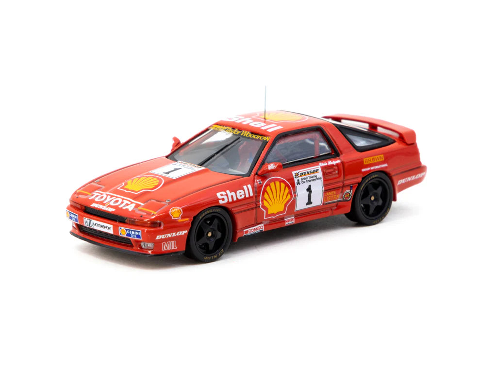 Tarmac Works 1/64 Toyota Supra Turbo (MA70) BTCC 1988 Chris Hodgetts #1 - HOBBY64