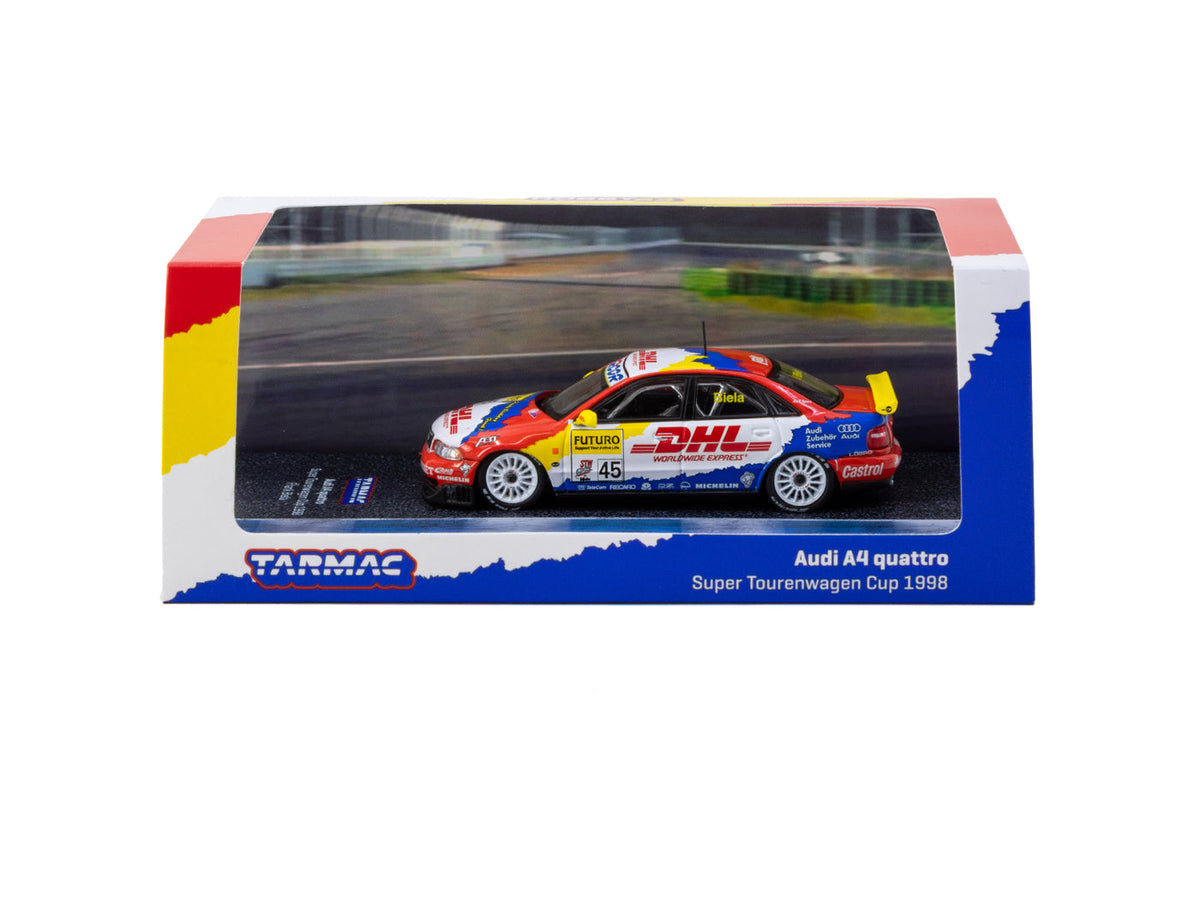 TARMAC WORKS 1/64 Audi A4 Quattro Super Tourenwagen Cup 1998 #45