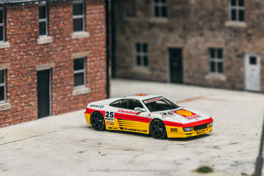 Tarmac Works X iXO Models 1/64 Ferrari 348 Challenge Italian GT 1994 #25 - HOBBY64