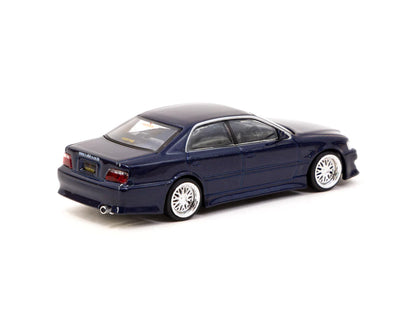 Tarmac Works 1/64 VERTEX Toyota Chaser JZX100 Blue Metallic Tarmac Works 1/64 VERTEX Toyota Chaser JZX100 Blue Metallic