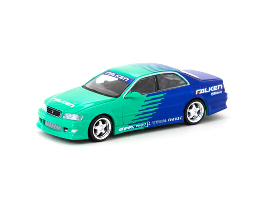 Tarmac Works 1/64 Toyota Chaser JZX100 FALKEN - GLOBAL 64