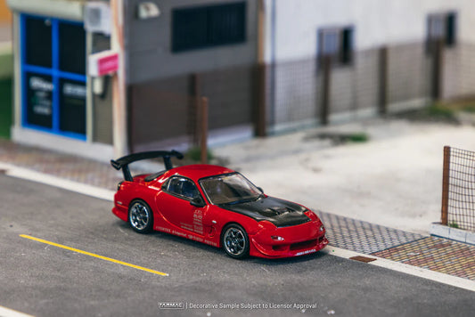 Tarmac Works 1/64 VERTEX Mazda RX-7 FD3S Red - GLOBAL 64