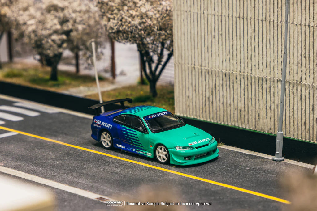 Tarmac Works VERTEX Nissan Silvia (S15) FALKEN - GLOBAL64