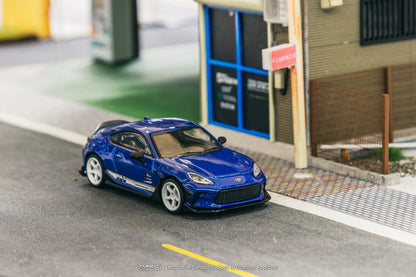 Tarmac Works 1/64 HKS Toyota GR86 Blue Metallic - GLOBAL64