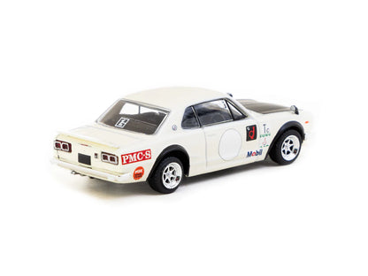 Tarmac Works 1/64 Skyline HT 2000GT-R White - GLOBAL64