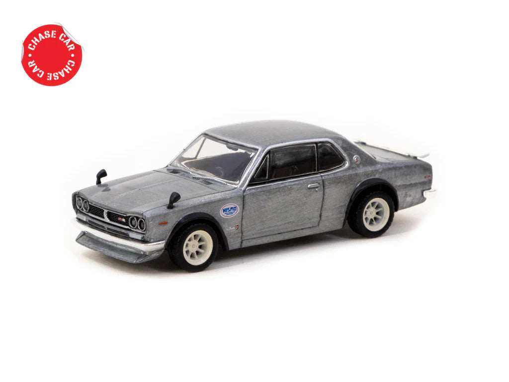 Tarmac Works 1/64 Nissan Skyline 2000GT-R (KPGC10) Ivory White - Japan Special Edition - GLOBAL64 * CHASE *