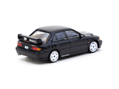 Tarmac Works 1/64 Mitsubishi Lancer GSR Evolution III Black - GLOBAL64