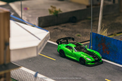 Tarmac Works 1/64 Dodge Viper ACR Extreme Green Metallic - GLOBAL64