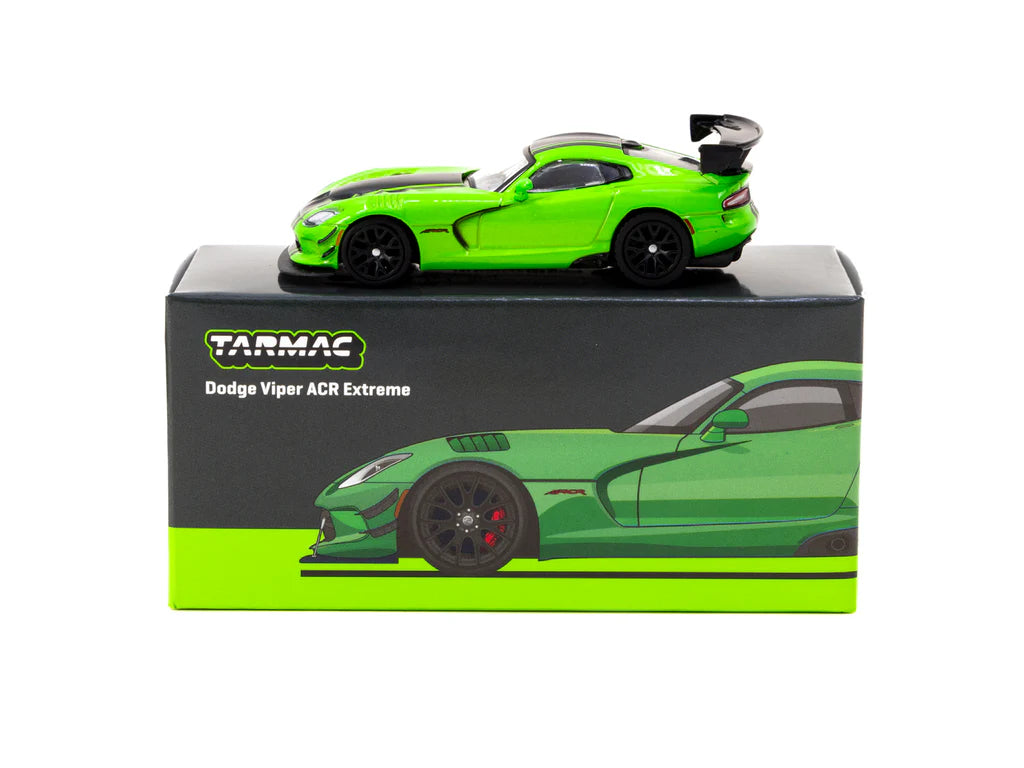 Tarmac Works 1/64 Dodge Viper ACR Extreme Green Metallic - GLOBAL64