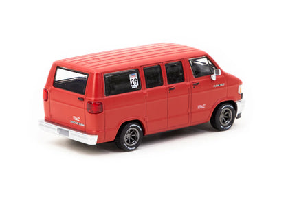 Tarmac Works 1/64 Dodge Van Red-GLOBAL64