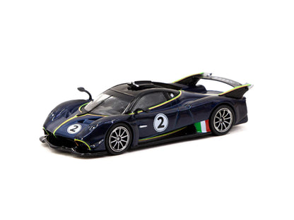 Tarmac Works 1/64 Pagani Huayra R Blu Avio - GLOBAL64