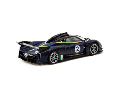 Tarmac Works 1/64 Pagani Huayra R Blu Avio - GLOBAL64