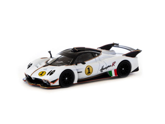 Tarmac Works 1/64 Pagani Huayra R Bianco Benny - LAMLEY Special Edition - GLOBAL64