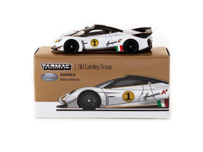 Tarmac Works 1/64 Pagani Huayra R Bianco Benny - LAMLEY Special Edition - GLOBAL64