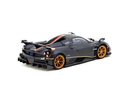 Tarmac Works 1/64 Pagani Imola Matt Black Carbon Fiber - GLOBAL64