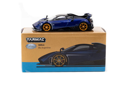 Tarmac Works 1/64 Pagani Imola Blu Argentina - GLOBAL64