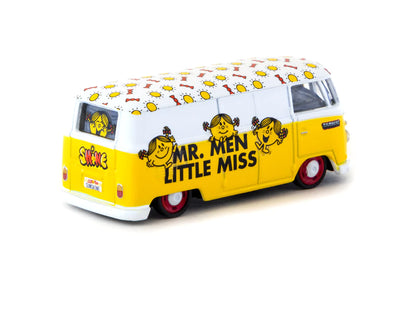 Schuco X Tarmac Works 1/64 VW Type II (T1) Panel Van Mr. Men & Little Miss - COLLAB64