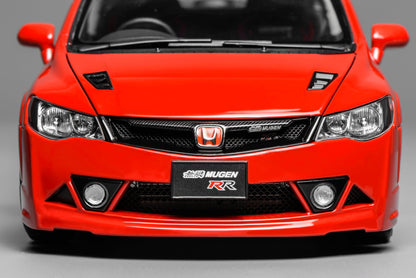 MOTORHELIX 1/18 Honda Civic Type R（FD2）MUGEN RR Diecast Model. M85415 Milano Red