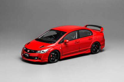 MOTORHELIX 1/18 Honda Civic Type R（FD2）MUGEN RR Diecast Model. M85415 Milano Red