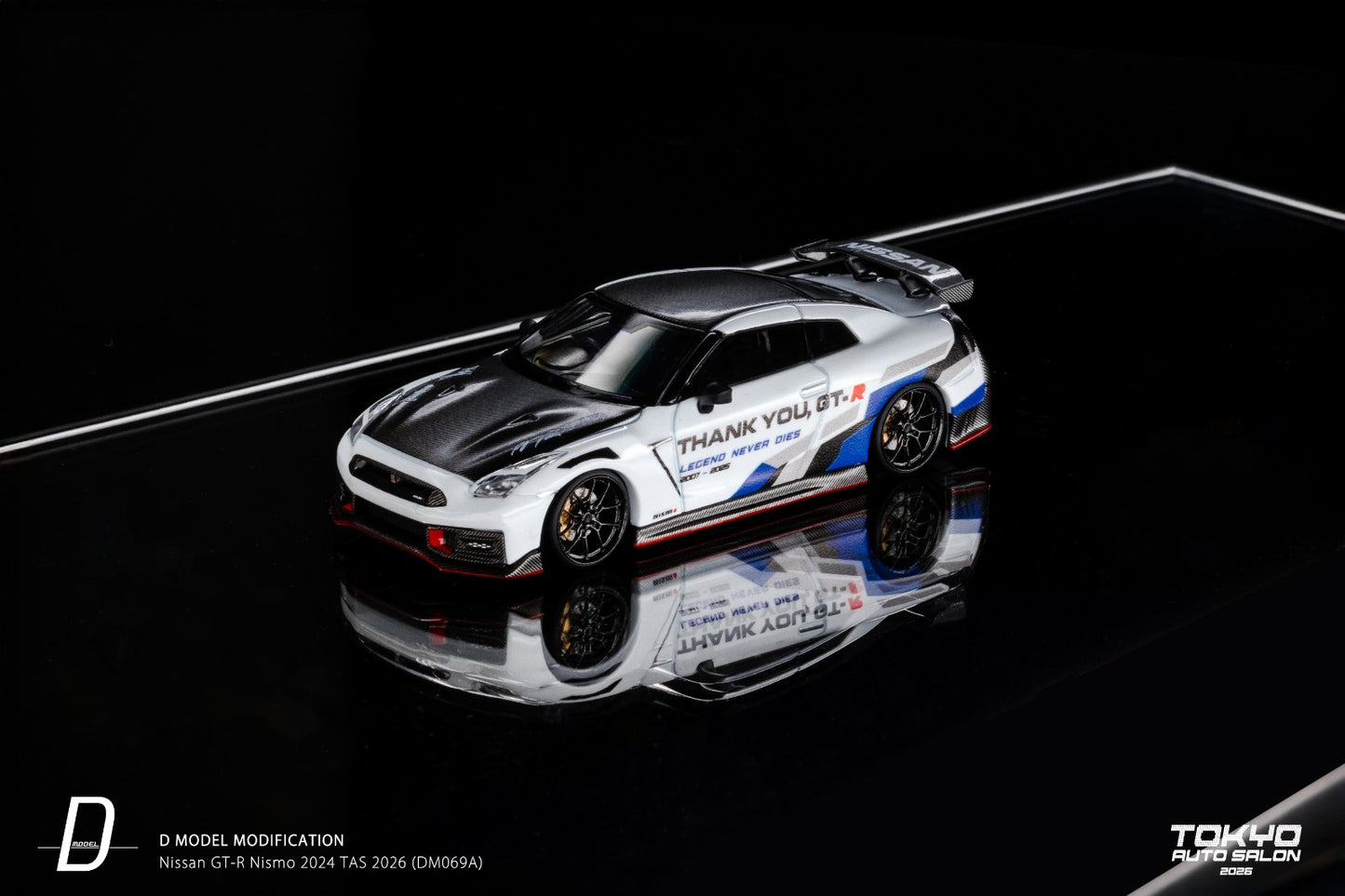 TAS26 D MODEL 1/64 NISSAN GTR R35 NISMO DM069A