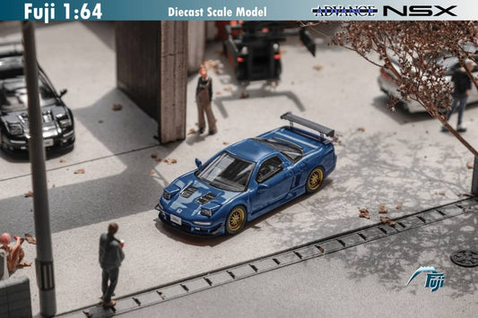 Fuji 1/64 NSX NA1 (BBS Rims) Advance Modified Blue