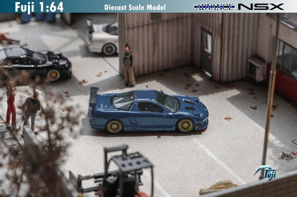 Fuji 1/64 NSX NA1 (BBS Rims) Advance Modified Blue