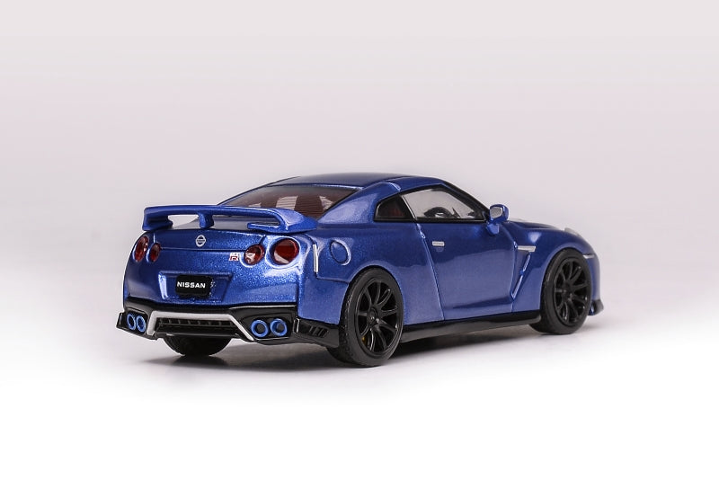 Motorhelix 1/64 NISSAN GT-R R35 Track Edition Blue