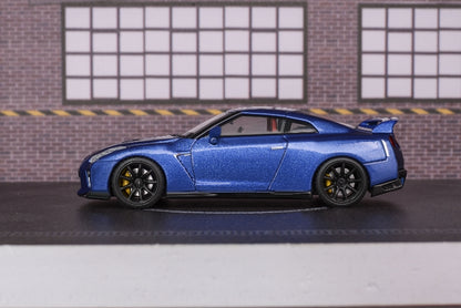 Motorhelix 1/64 NISSAN GT-R R35 Track Edition Blue