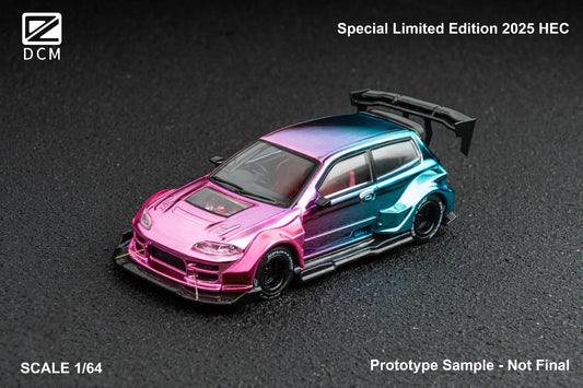 DCM Kevmannz 1996 Honda Civic EG6 Hatchback Wide Body (Dazzling Color) Hobby Expo China 2025