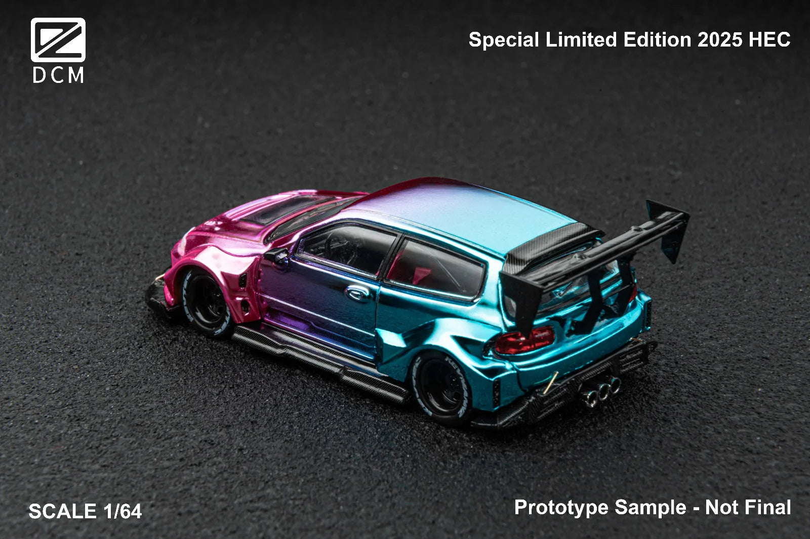 ミニカー 1/64 DCM Kevmannz Honda Civic 1996 EG6 DCM 1/64 HONDA CIVIC EG6 KEVMANNZ 1996 HATCHBACK WIDE BODY