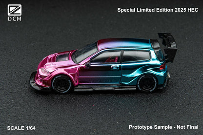 DCM Kevmannz 1996 Honda Civic EG6 Hatchback Wide Body (Dazzling Color) Hobby Expo China 2025