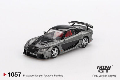 * PRE ORDER * MINI GT #1057 1/64 Mazda RX-7 VeilSide Fortune Grey (RHD)