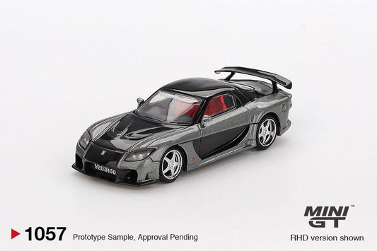 * PRE ORDER * MINI GT #1057 1/64 Mazda RX-7 VeilSide Fortune Grey (RHD)