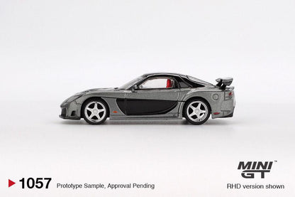 * PRE ORDER * MINI GT #1057 1/64 Mazda RX-7 VeilSide Fortune Grey (RHD)