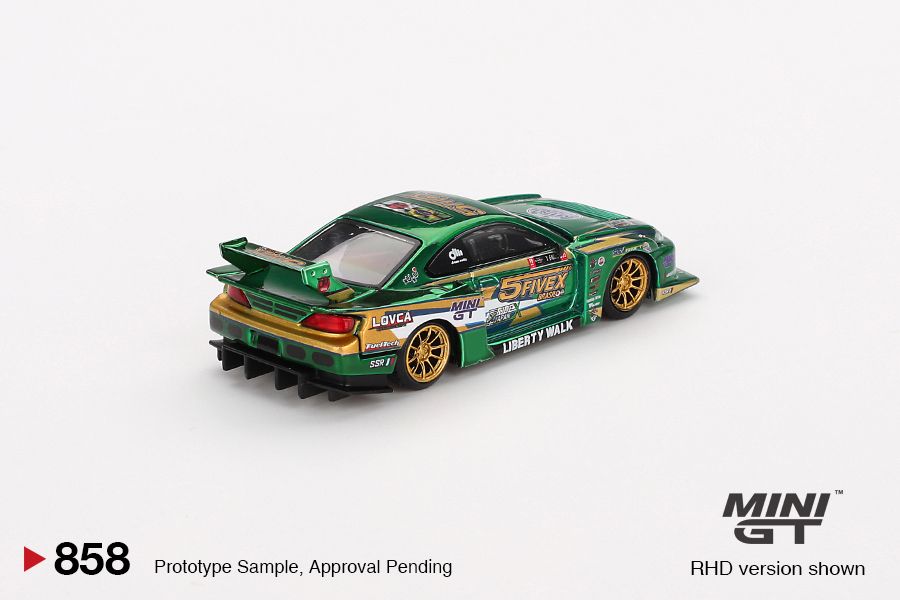 Mini GT 1:64 Nissan Silvia S15 LB-Super Silhouette LBWK 2024