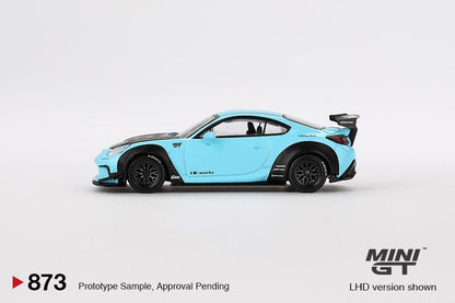 MINI GT #873 1/64 Toyota GR86 LB★Nation Baby Blue (RHD)