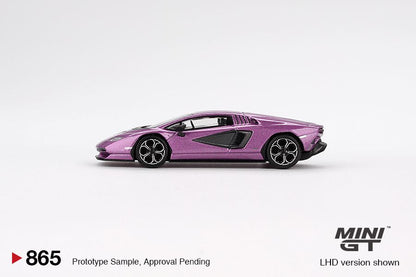 MINI GT #865 1/64 Lamborghini Countach LPI 800-4 Viola 30th (LHD)