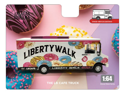 * PRE ORDER * AMERICAN DIORAMA 1/64 Food Truck series – LB Cafe