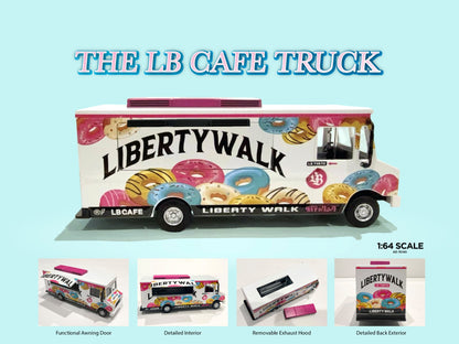 * PRE ORDER * AMERICAN DIORAMA 1/64 Food Truck series – LB Cafe
