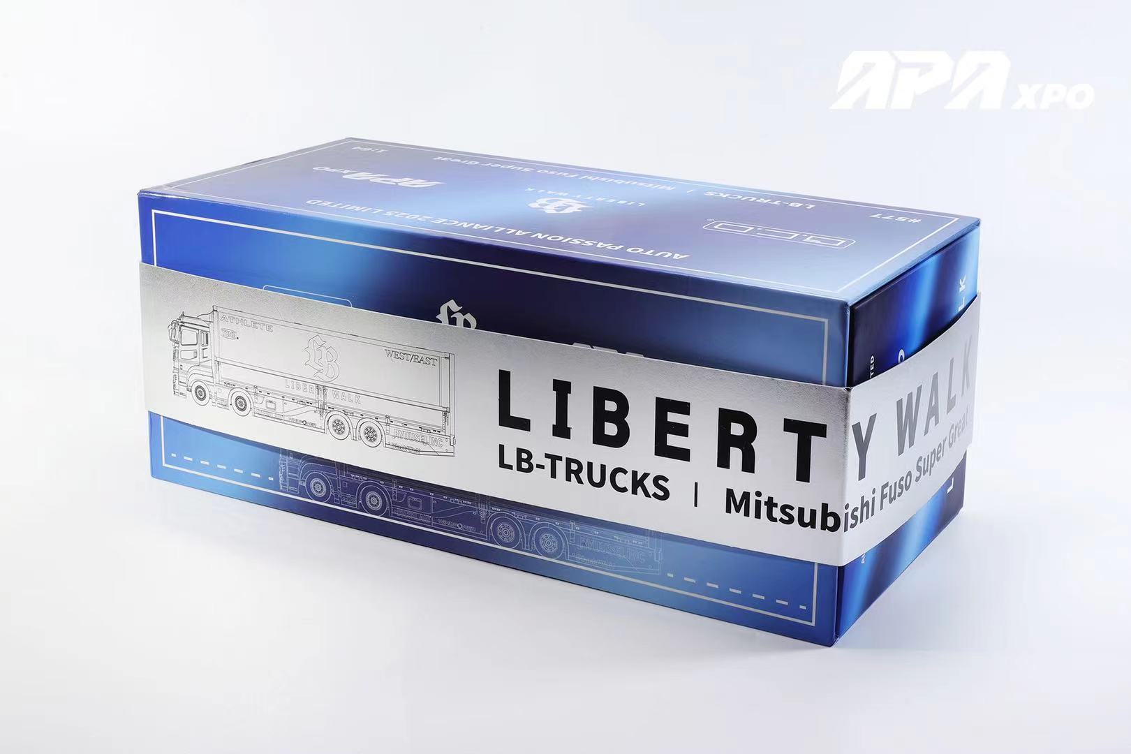 PRE ORDER * GCD 1/64 LBWK Mitsubishi LB-Tucks Fuso Super Great