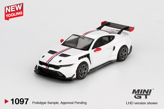 * PRE ORDER * MINI GT #1097 1/64 Ford Mustang GTD Spirit of America (LHD)