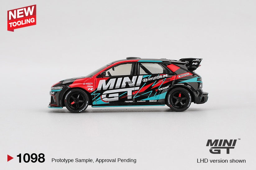 MINI GT #1098 1/64 Hyundai Ioniq 5N MINI GT RS-01T 2025 Tokyo Auto Salon (LHD) * BLISTER PACK *