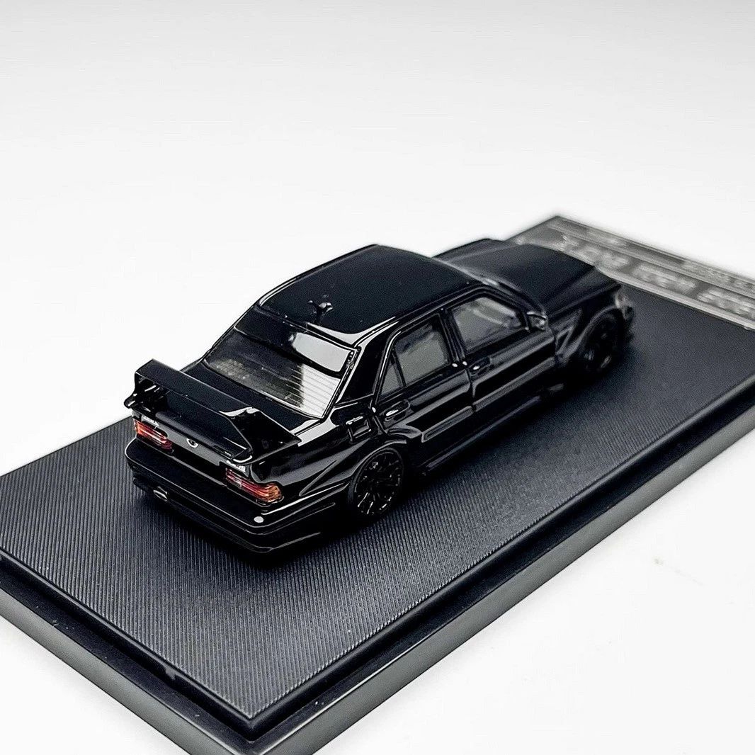 HKM 1/64 Black 190E W201 2.5-16 Evo II Sedan Sports