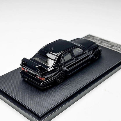 HKM 1/64 Black 190E W201 2.5-16 Evo II Sedan Sports