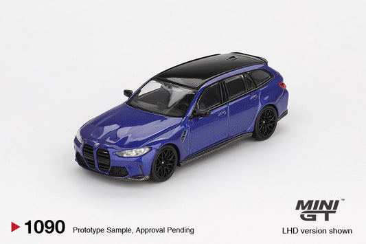* PRE ORDER * MINI GT #1190 1/64 BMW M3 Competition Touring Portimao Blue Metallic (RHD)