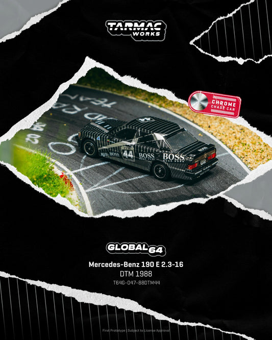 * PRE ORDER * TARMAC WORKS Mercedes-Benz 190 E 2.3-16 DTM 1988 Johnny Cecotto