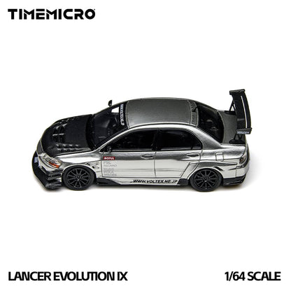 Time Micro 1/64 EVO 9 LANCER EVOLUTION IX TM800213 Silver
