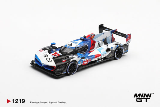 * PRE ORDER * MINI GT #1219 1/64 BMW M Hybrid V8 Hypercar #15 BMW M TEAM WRT 2024 Le Mans 24 Hrs