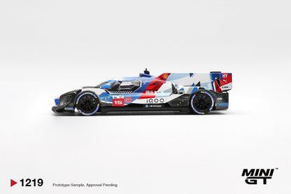 * PRE ORDER * MINI GT #1219 1/64 BMW M Hybrid V8 Hypercar #15 BMW M TEAM WRT 2024 Le Mans 24 Hrs